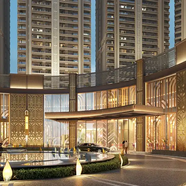 Landscaped greens at the Westin branded residences, Dwarka Expressway