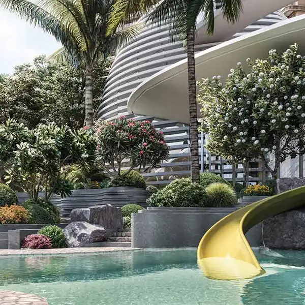 Resort-style clubhouse interior, Sector 103 Gurgaon